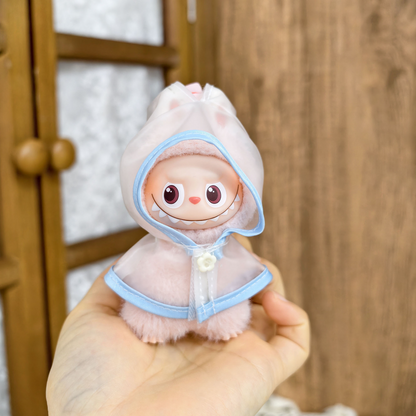 Labubu Mini 4.0 Christmas Cape | Reindeer Elf Cloak Outfit