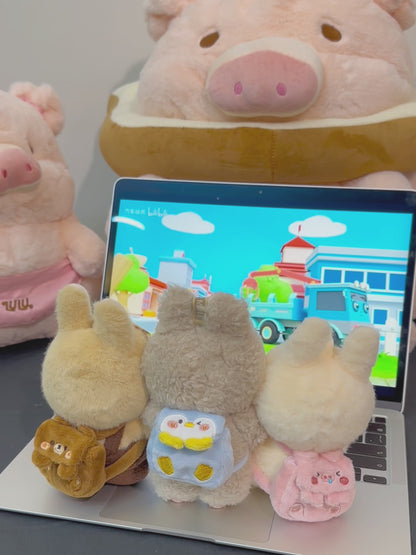 Plush Animal Small Backpack